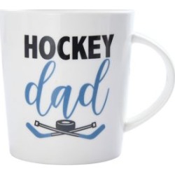 Canadian Hockey Dad Porcelain Mug