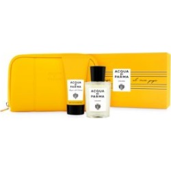 Ensemble gel douche pour corps et cheveux et eau de Cologne Colonia, trois produits