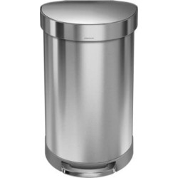 Silvertone 45L Semi-Round Can