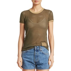 Mesh Baby Ringer Tee