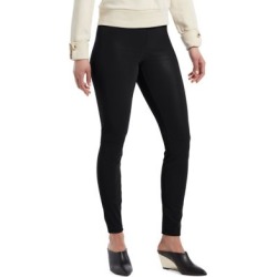 Legging en similicuir texturé