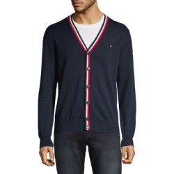 Cardigan en coton côtelé