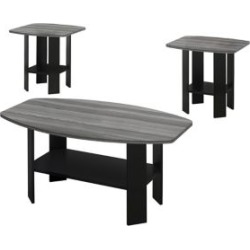 Ensemble de trois tables