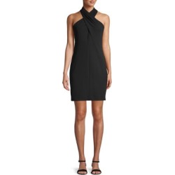 Sleeveless Side Pleat Dress