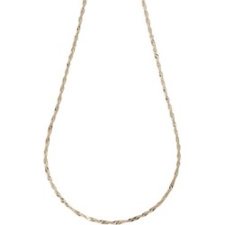 14K Yellow Gold Singapore Chain