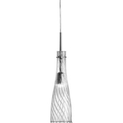One-Light Elongated Pendant Light
