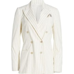 Pinstripe Double Breasted Jacket