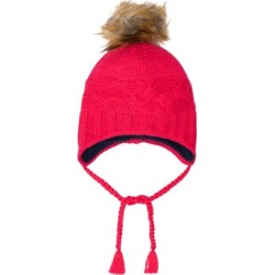 Kid's Cats In The Moon Earflap Faux-Fur Knit Hat found on GamingScroll.com from The Bay for $30.00