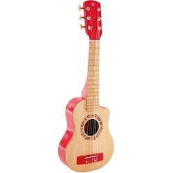 Hape Toys Red Flame Guitar