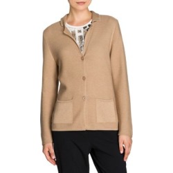 Cardigan en mélange de coton Golden Glam