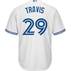 T-shirt en jersey de la MLB de Devon Travis des Blue Jays de Toronto