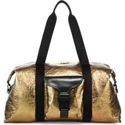 Foiled Leather Gym Bag