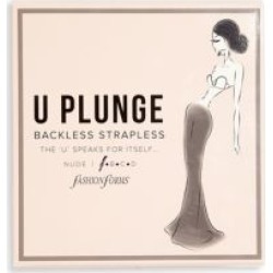 U-Plunge Backless Strapless Bra