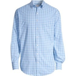 Crown Sport Natural Touch Gingham Sport Shirt