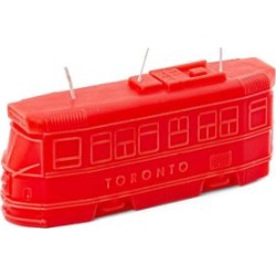 Chandelle représentant le tramway de Toronto