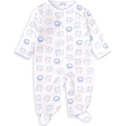 Kissy Kissy Baby Boy's Shabby Sheep Print Footie - Light Blue - Size 0-3 Months