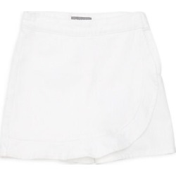 DL1961 Premium Denim Girl's Lola Denim Skort - White Rose - Size 7
