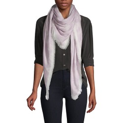 Fringe-Trim Square Scarf