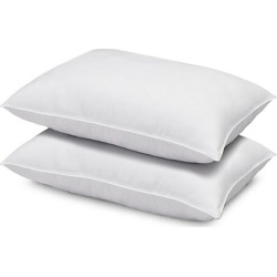 Home 2-Piece Soft Plush Gel Microfiber Stomach Sleeper Pillow Set