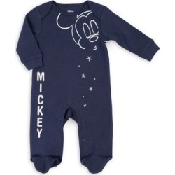 Grenouillère en coton avec illustration de Mickey Mouse pour bébé garçon