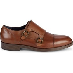 Henry Grand Leather Monk Strap Dress Shoes