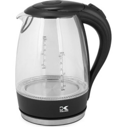 Glass 1.7 Liter Water Kettle with Blue LED