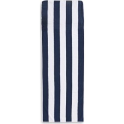 Serviette en coton rayé pour chaise longue de piscine