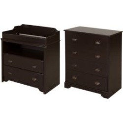 Fundy Tide Changing Table and Four-Drawer Chest
