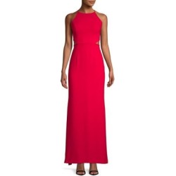 Crepe Cutout Gown