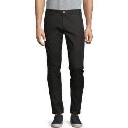 Pantalon de mélange de coton et logo