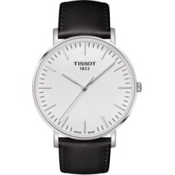 Montre à quartz unisexe Everytime à bracelet en cuir