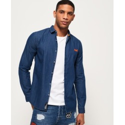 Superdry Tailored Indigo Loom Shirt