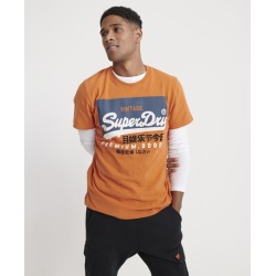 Superdry Premium Goods T-Shirt aus der Vintage Label-Kollektion