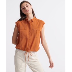 Superdry Sleeveless Military Shirt