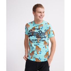 Superdry Shirt Shop All Over Print T-Shirt