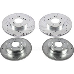 1991-1995 Acura Legend Brake Disc Powerstop Acura Brake Disc SET-P15JBR528XPR-C