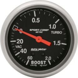 Boost Gauge Autometer Boost Gauge 3401-J