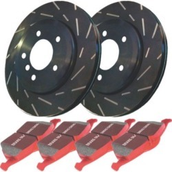 2008-2015 Smart Fortwo Brake Disc and Pad Kit EBC Smart Brake Disc and Pad Kit S4KF1107