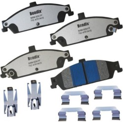 1999-2005 Pontiac Grand Am Brake Pad Set Bendix Pontiac Brake Pad Set MKD752FM