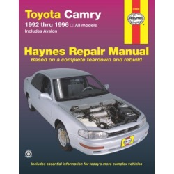 1992-1996 Toyota Camry Repair Manual Haynes Toyota Repair Manual 92006