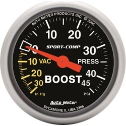 Boost Gauge Autometer Boost Gauge 3308