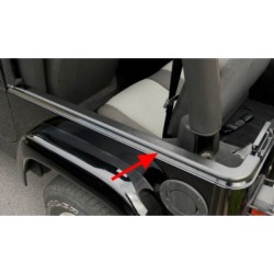 1997-2006 Jeep Wrangler (TJ) Body Armor Rugged Ridge Jeep Body Armor 11650.41