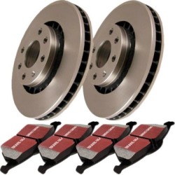 2008-2015 Smart Fortwo Brake Disc and Pad Kit EBC Smart Brake Disc and Pad Kit S1KF1061