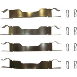 1974-1983 Fiat X-1/9 Brake Hardware Kit Centric Fiat Brake Hardware Kit 117.04001