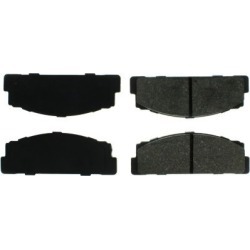 1966-1967 Fiat 124 Brake Pad Set Centric Fiat Brake Pad Set 102.00540
