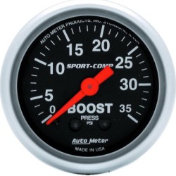Boost Gauge Autometer Boost Gauge 3304