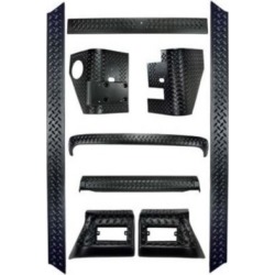 1997-2006 Jeep Wrangler (TJ) Body Armor Rugged Ridge Jeep Body Armor 11650.50