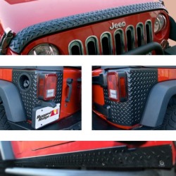 2007-2018 Jeep Wrangler (JK) Body Armor Rugged Ridge Jeep Body Armor 11651.51
