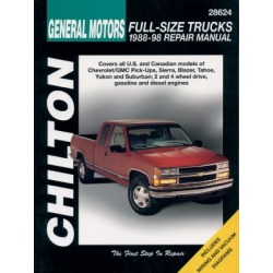 1988-1994 Chevrolet Blazer Repair Manual Chilton Chevrolet Repair Manual 28624