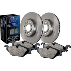 1990 Lincoln Town Car Brake Disc and Pad Kit Centric Lincoln Brake Disc and Pad Kit 908.61052